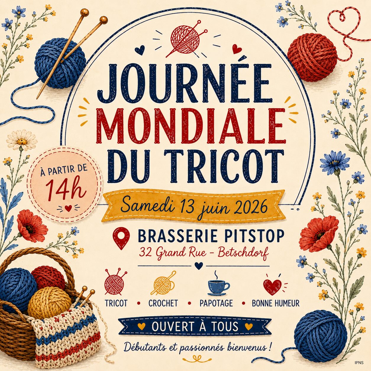 Journée mondiale du tricot