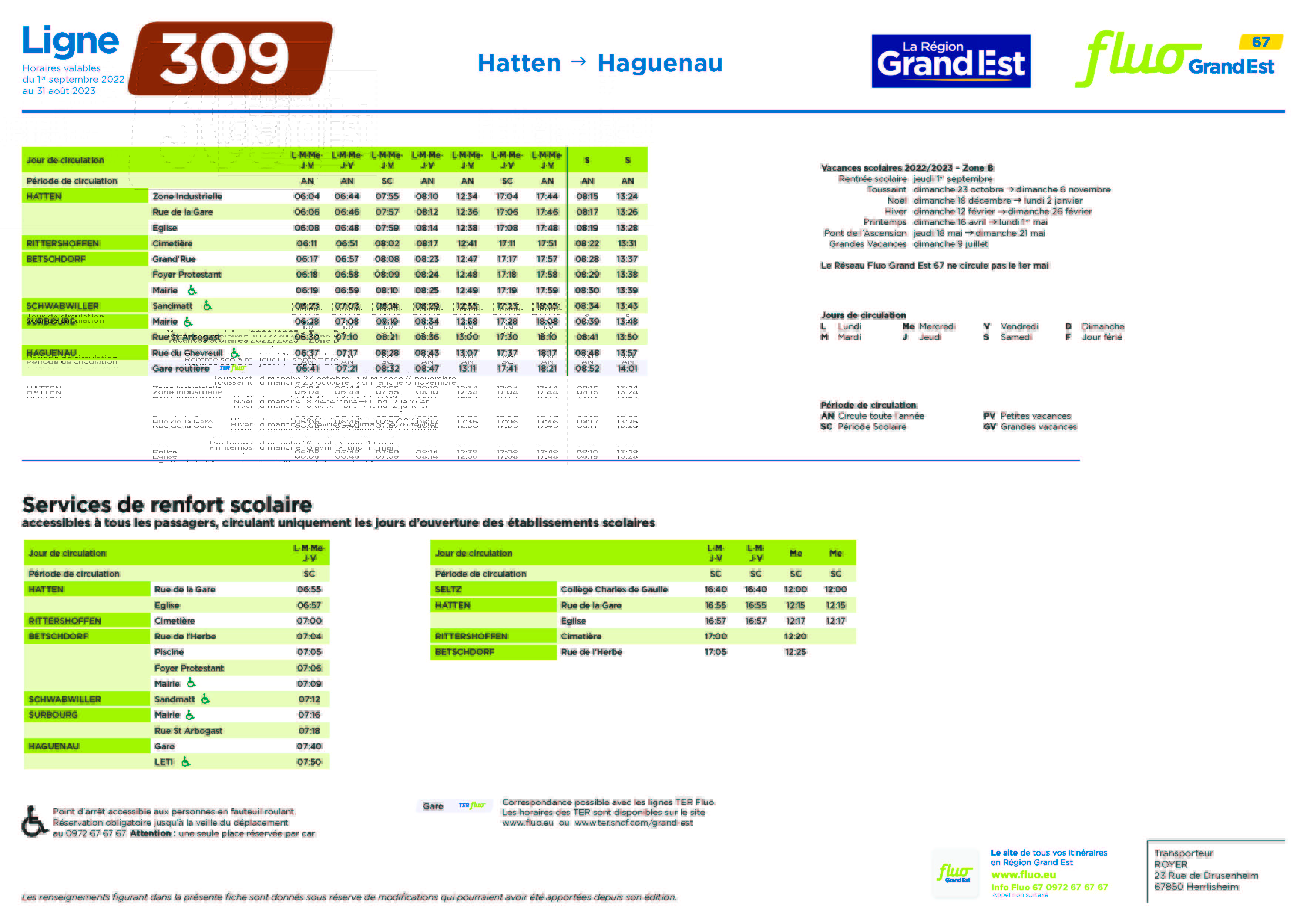 Hatten Haguenau FP ligne 309 Page 2