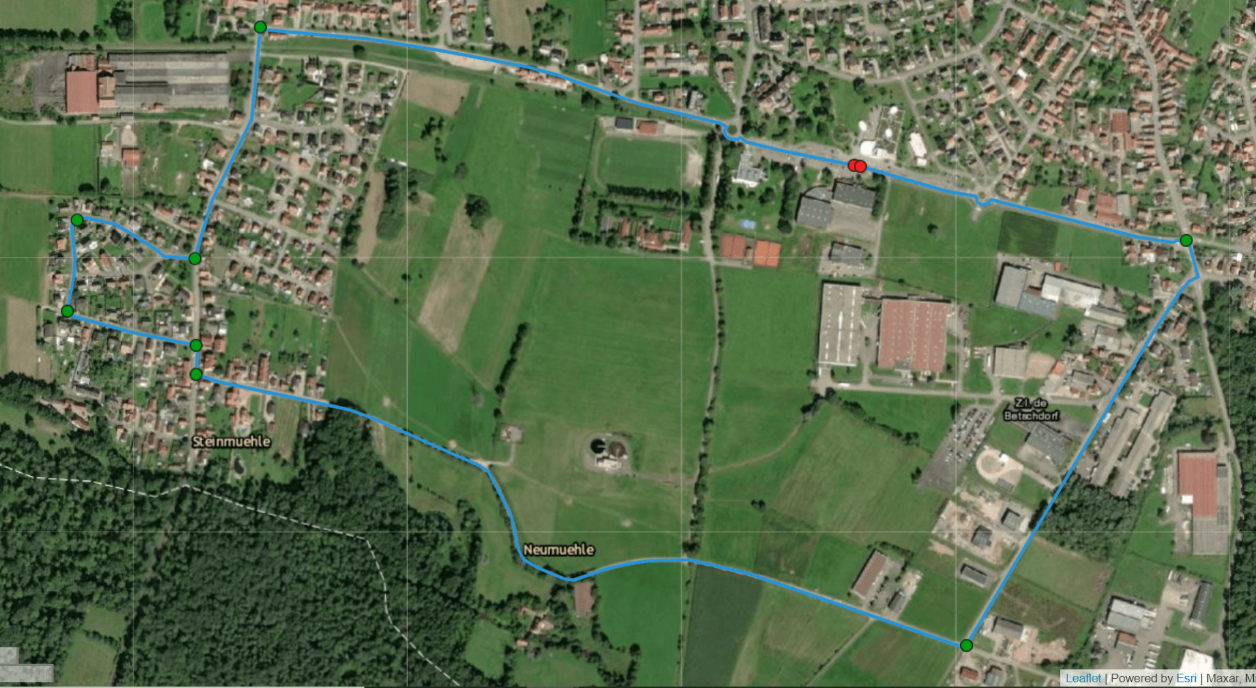 Parcours définitif 43 km