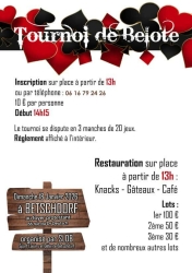 Tournoi de belote 2026