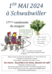 Randonnée du muguet Schwabwiller 2023