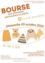 Bourse vêtements 2019