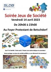 Affiche JEUX 1er Avril 2022