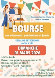Bourse vêtements 2026