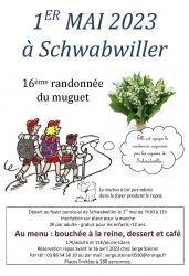 Randonnée du muguet Schwabwiller 2023