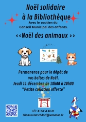 Noël des animaux